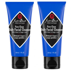 $6❤️‍🔥 ONLY 1! Jack Black Pure Clean Daily Facial Cleanser 2PK 🧼 NEW